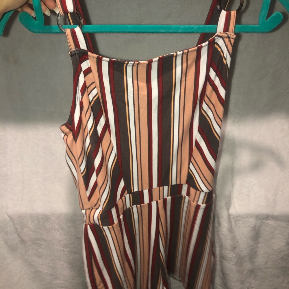 Brown summer romper